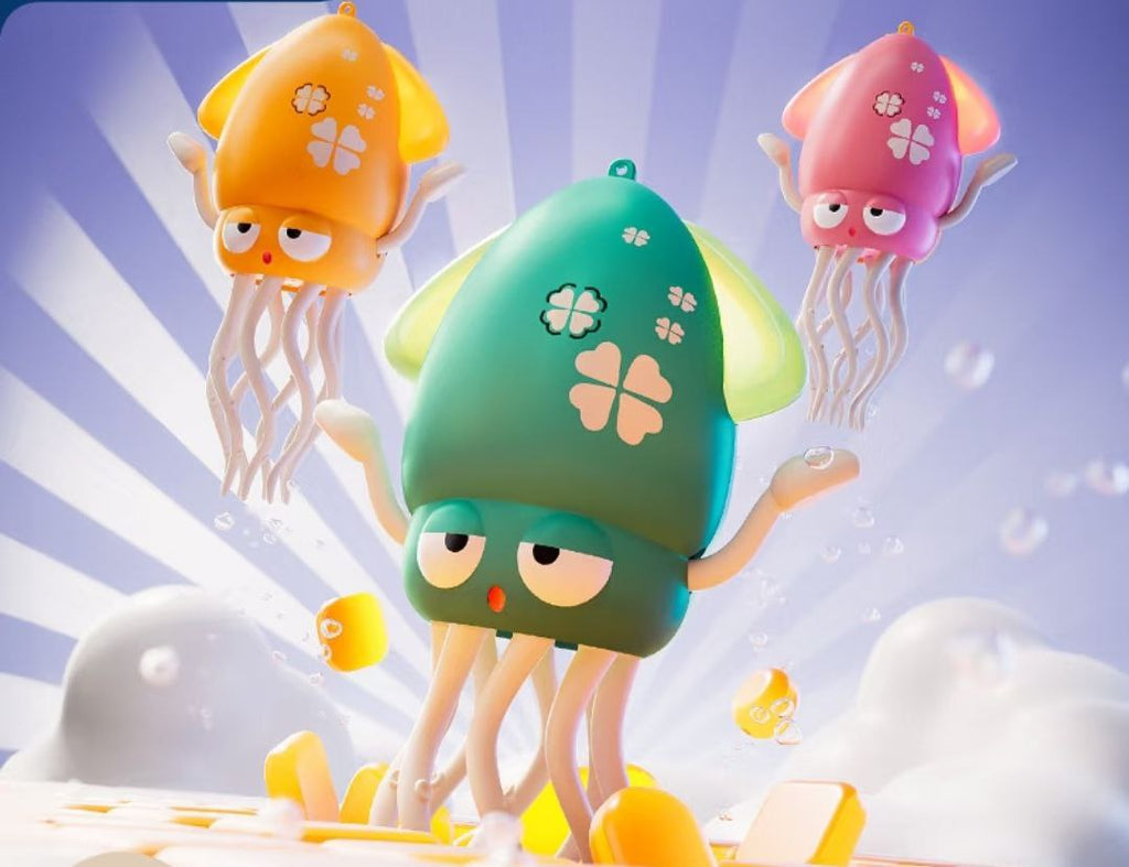 Octopus Automatic Sensing Obstacle Avoidance Puzzle Toy