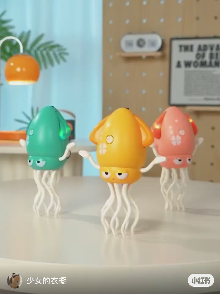 Octopus Automatic Sensing Obstacle Avoidance Puzzle Toy
